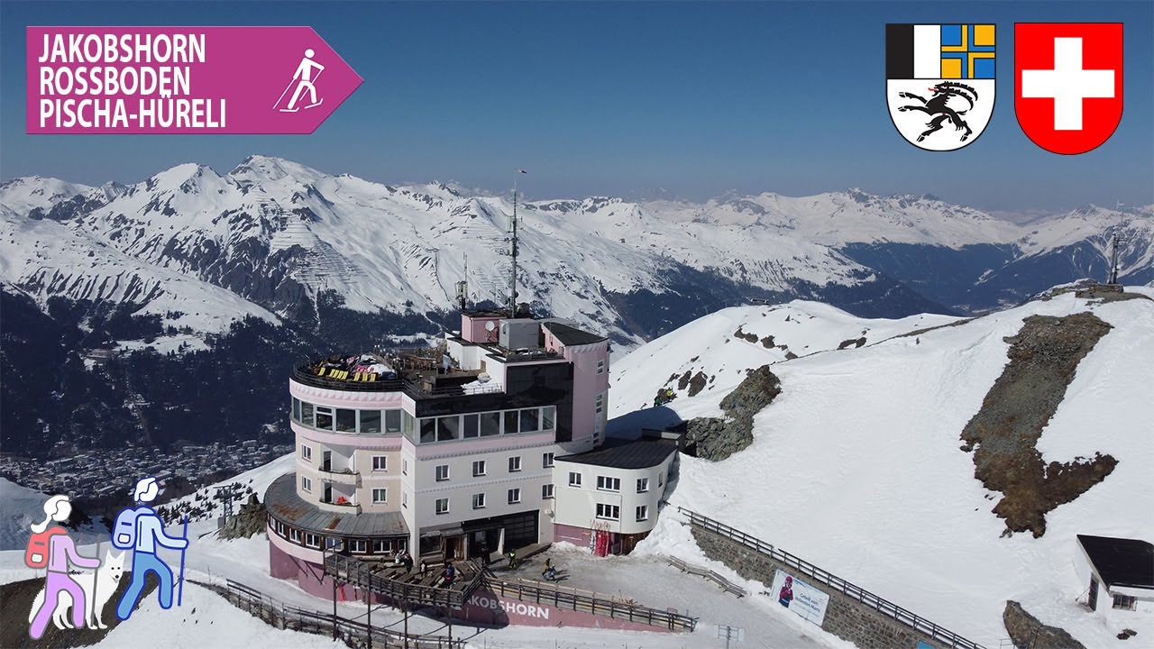 Winter-/Schneeschuhwandern in Davos (Pischa, Hüreli, Jakobshorn, Rossboden) - Swiss Alps at its best