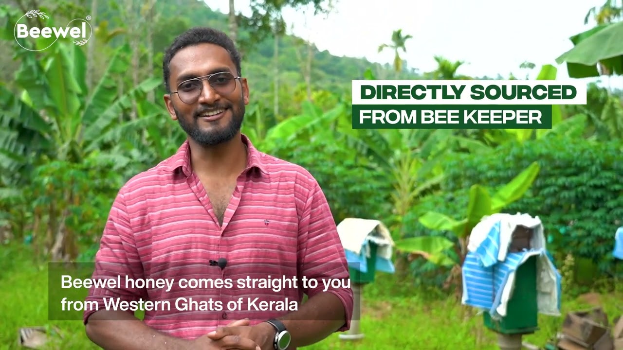 Stingless Bee Honey & Multiflora Honey | 14 State Awards Winner Mr. Philip Mathew