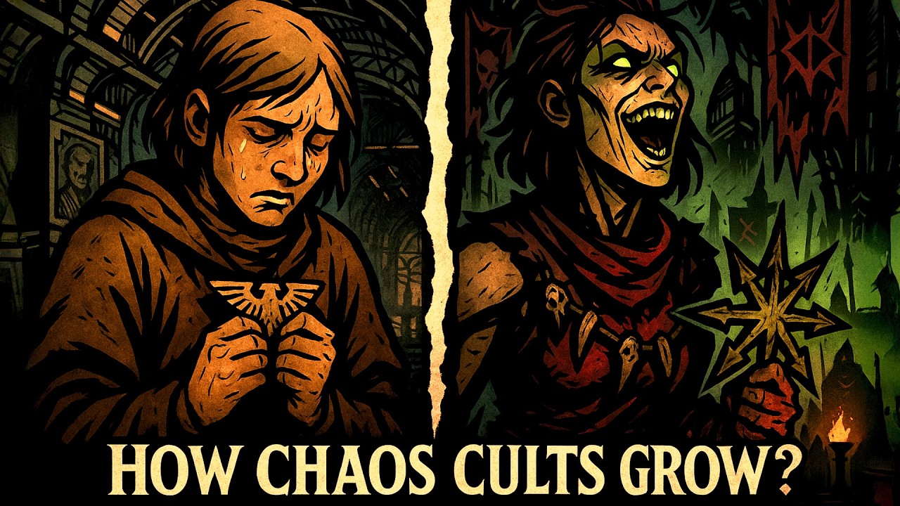 How Chaos Cults Spread in WH40K - From Loyalty to Heresy | Lore EXPLAINED