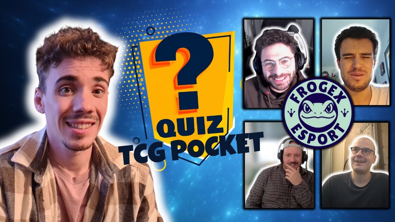 QUIZ TCG POCKET AVEC LA TEAM FROG EX ! Pokemon TCG Pocket