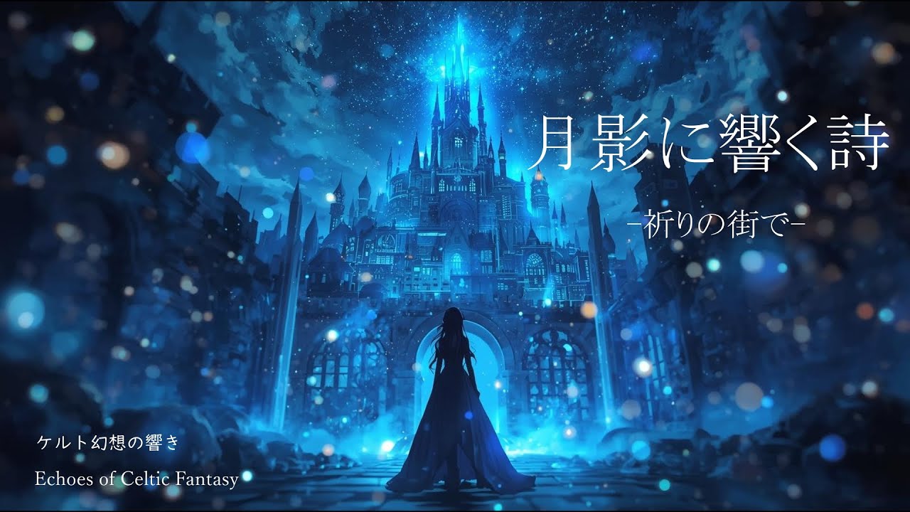 【睡眠・癒し用BGM】幻想的なケルト音楽・月影に響く詩 ―祈りの街で―　/　Echoes Beneath the Moonlight — In the City of Prayer —