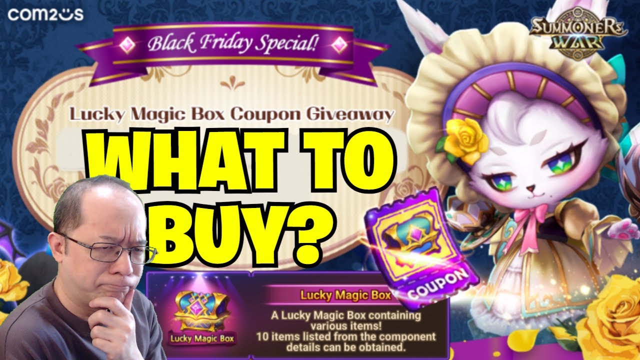 Black Friday Special Surprise Shop!!! What Should You Buy? (Summoners War)
