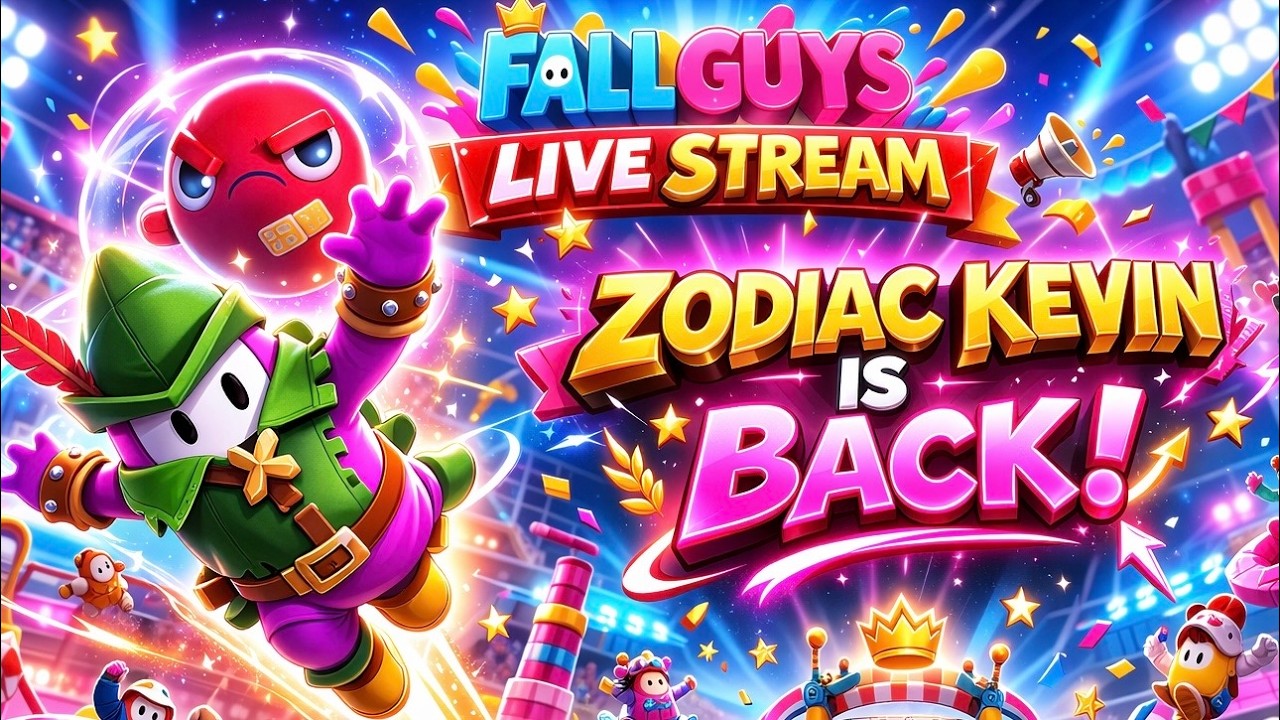 Fall Guys Live Stream | Roll Call Ranked | New UPDATE - 60FPS PS4 | #fallguys #fallguyslivestream