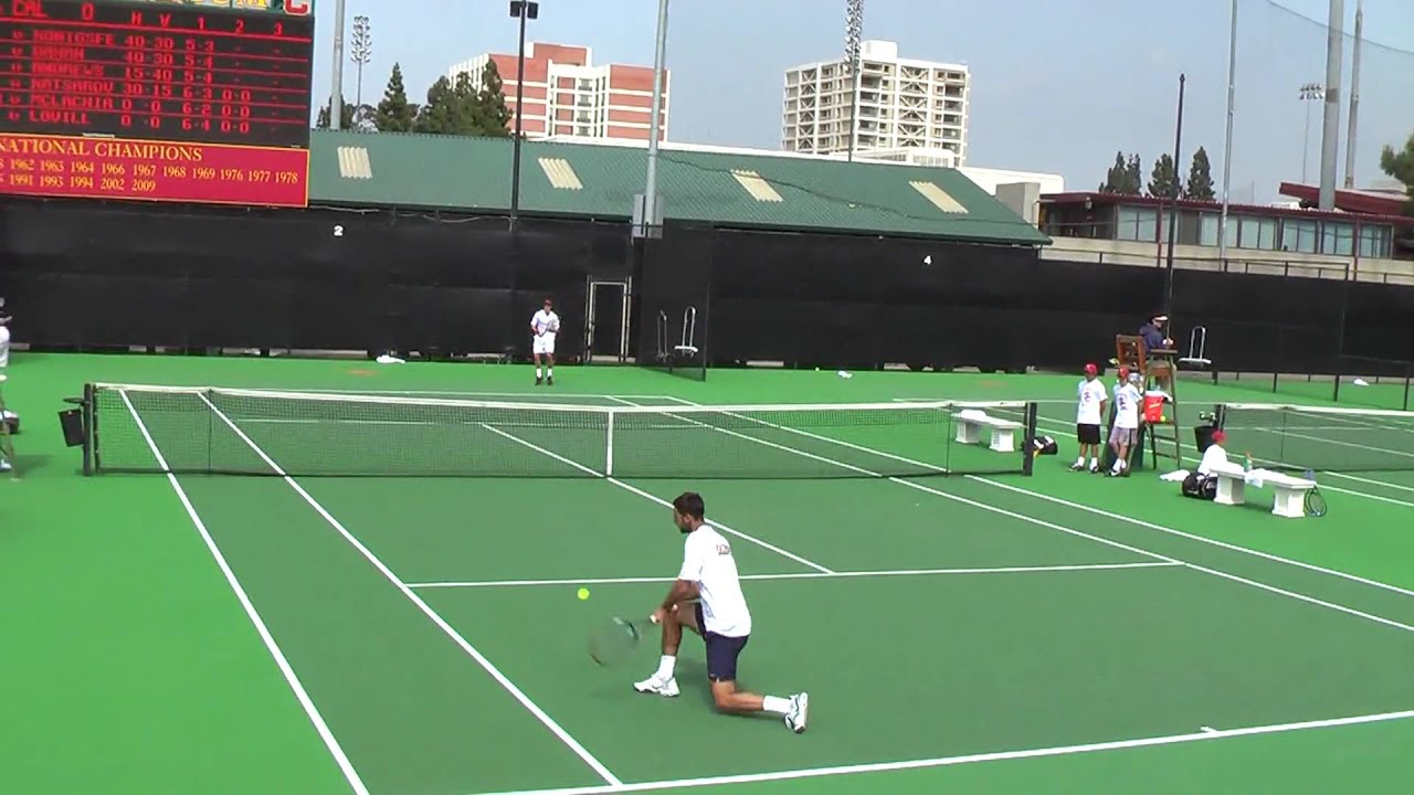 04 03 2010 Cal Vs USC mens tennis singles 7 of 16