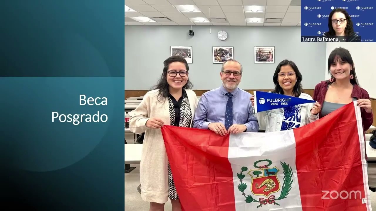 Presentación de becas Fulbright 2025
