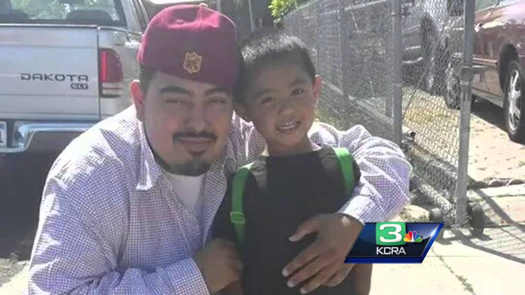 Stockton robber's father says police acted appropriately