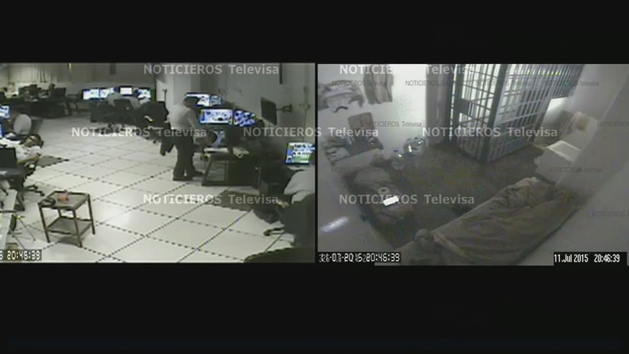 Imágenes exclusivas con audio de la fuga de El Chapo Guzmán