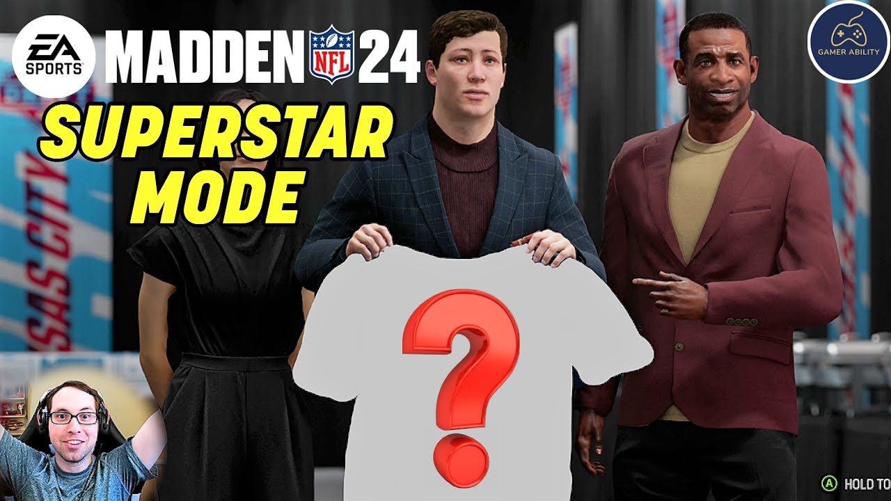 MADDEN 24 Superstar Mode Career Part 1 - A STAR IS BORN!