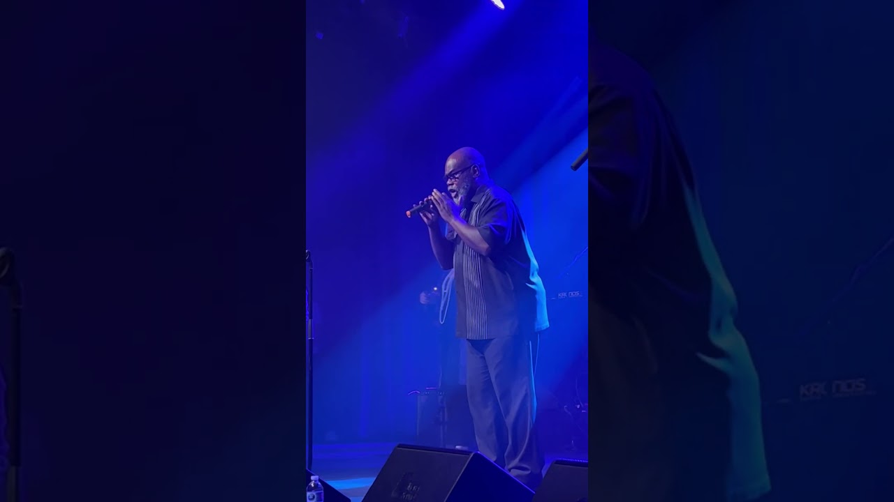 Marcus Mosely singing You Send Me at Queer as Funk 10 year anniversary concert.