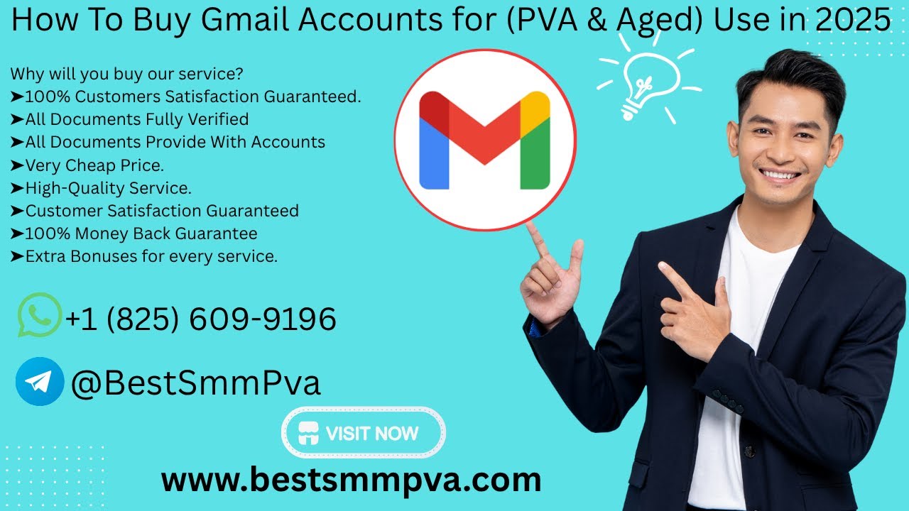 How To Buy Gmail Accounts for PVA & Aged Use in 2025