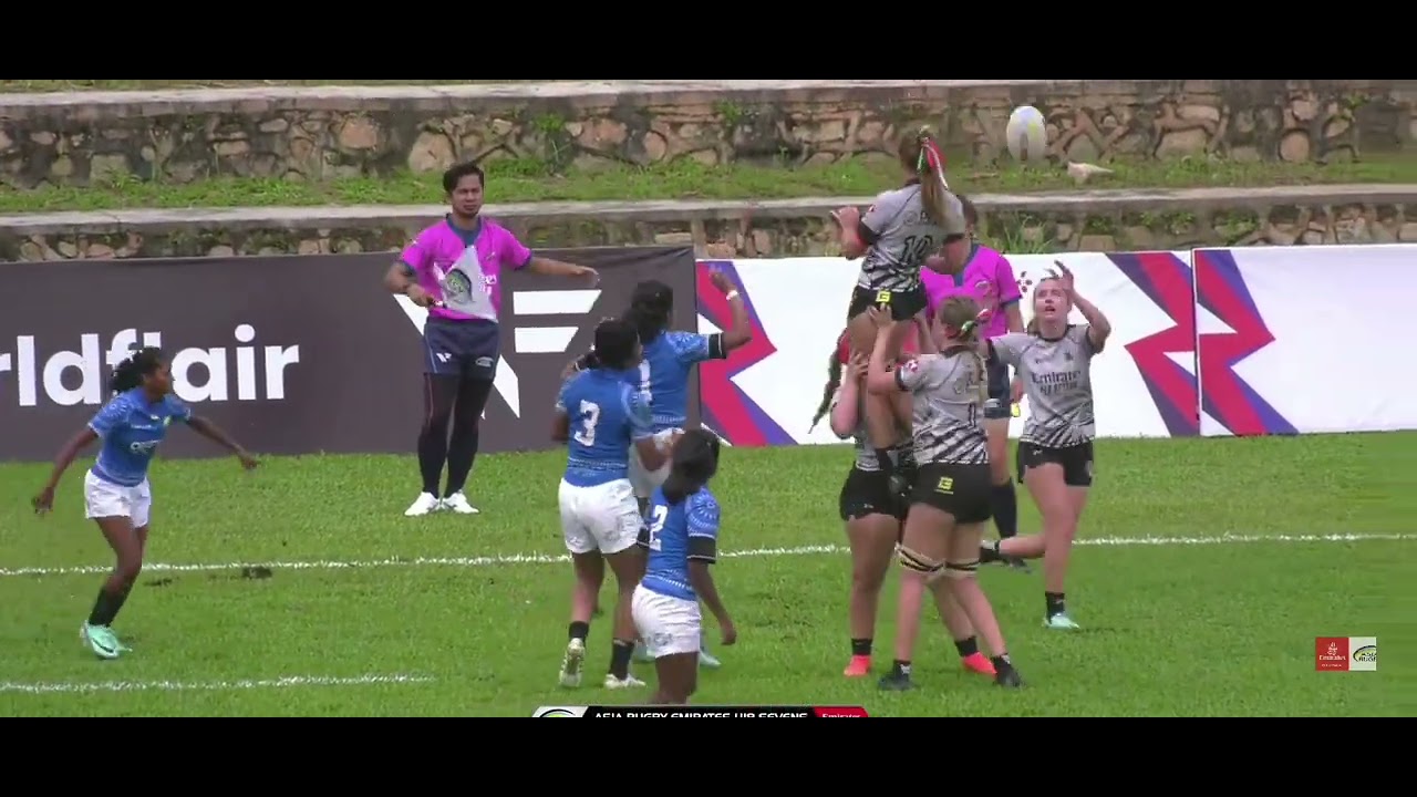 Asia under 18 woman rugby INDIA VS UAE FULL MATCH MALESHIYA