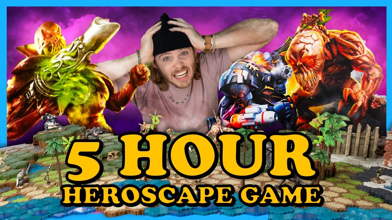 Playing a MASSIVE Discontinued War Game (Heroscape)