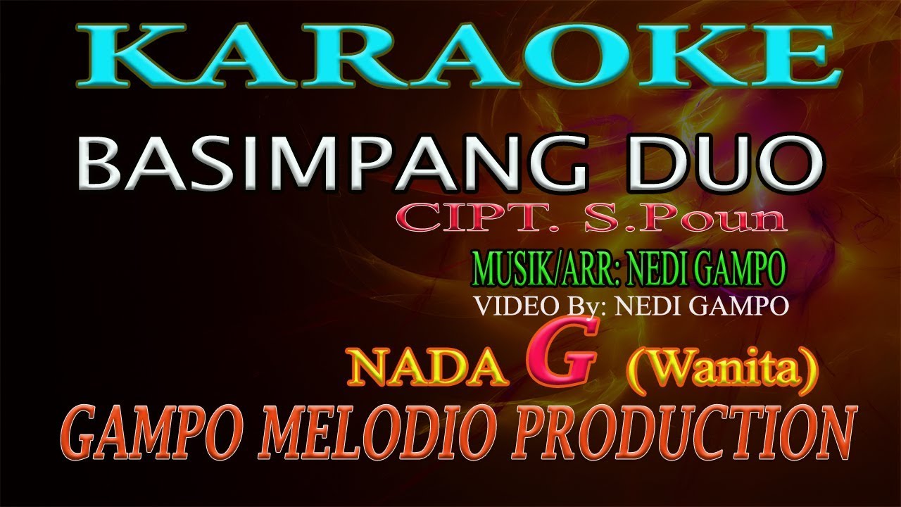 BASIMPANG DUO - KARAOKE