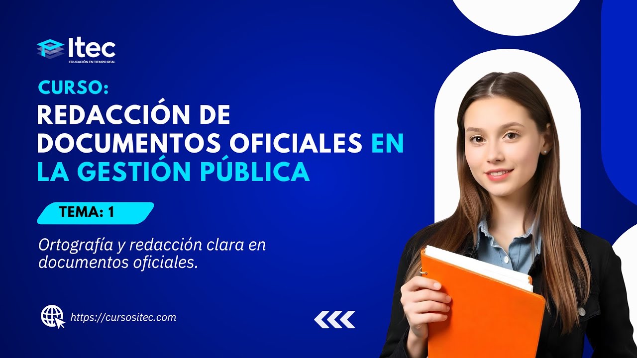 CLASE 01 - REDACCION DE DOCUMENTOS OFICIALES EN LA GESTION PUBLICA