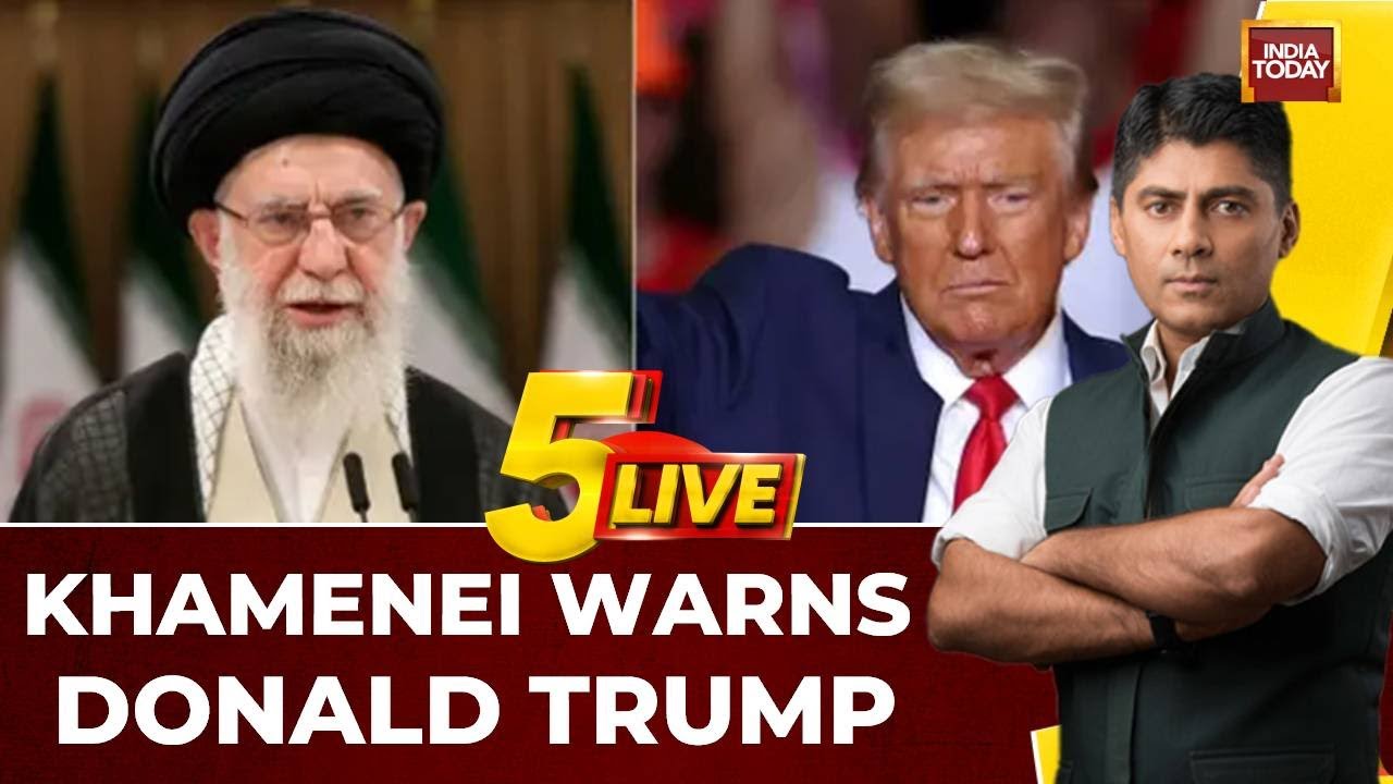 Breaking News: Iran's Khamenei Warns US Of 'Strong Reciprocal Blow' Amid Nuclear Deal Tensions