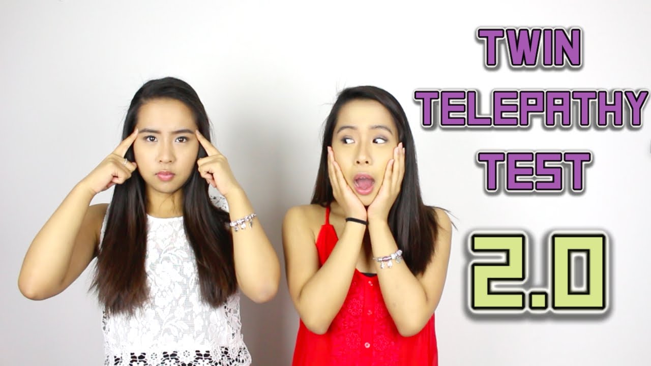 TWIN TELEPATHY TEST 2.0 | CaleonTwins