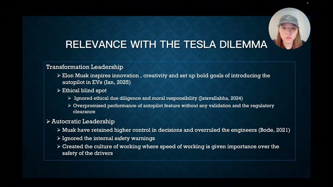（TESLA） ETHICAL DILEMMA IN INTERNATIONAL AUTOMOTIVE INDUSTRY