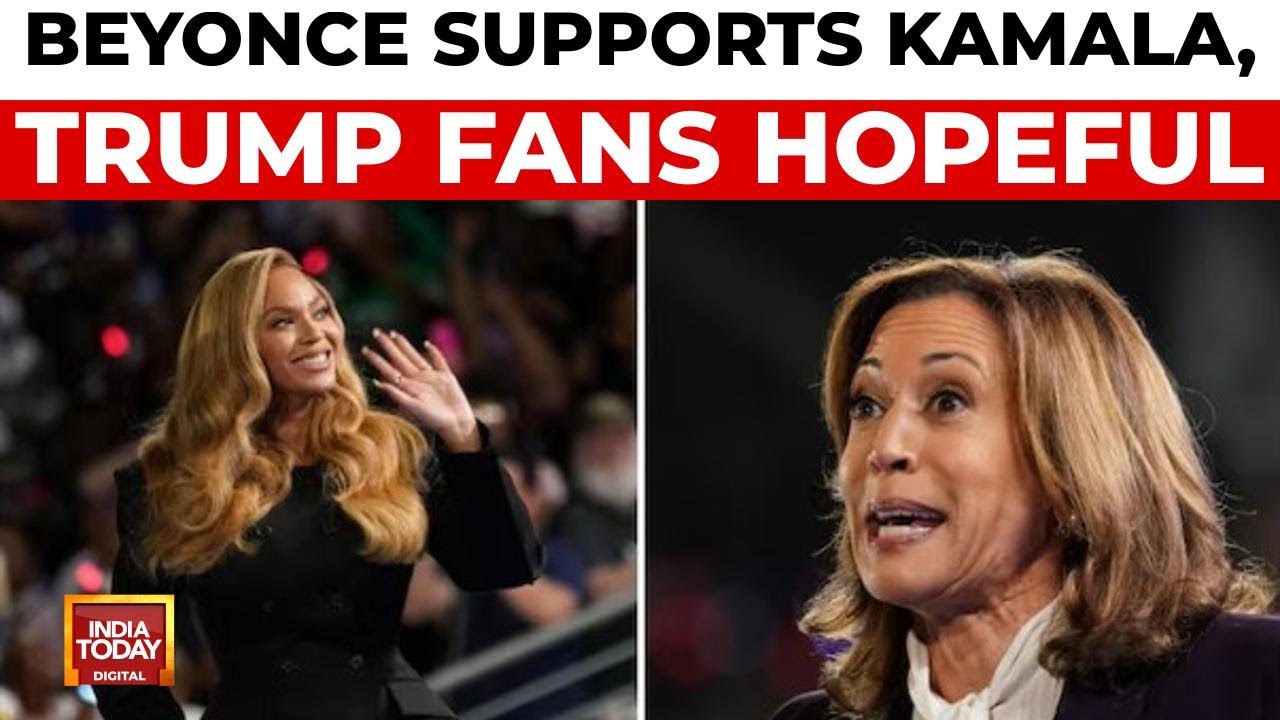 US Elections: Beyonce Backs Kamala Harris, Trump Supporters Confident | India Today