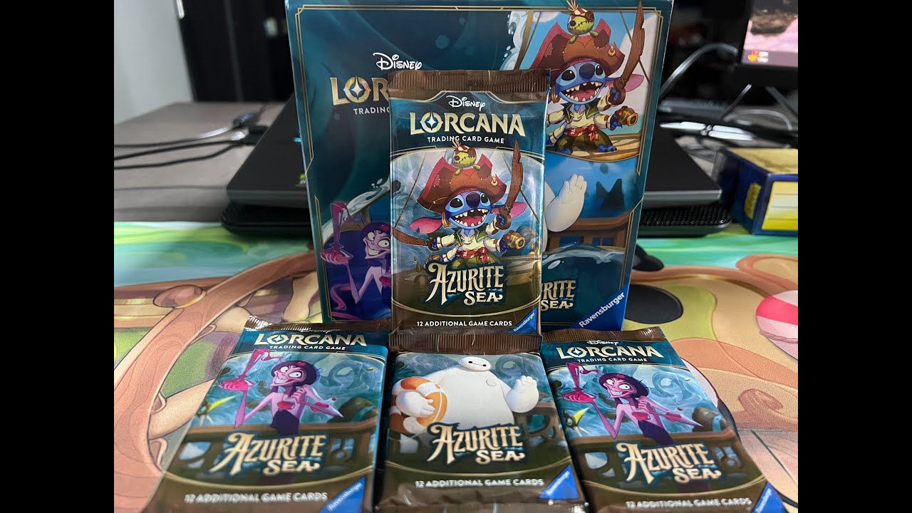 Lorcana Trove Opening, Goodbye Azurite Sea Hello Archazia's Island