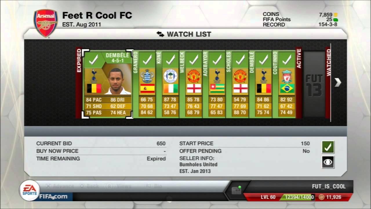 Fifa 13 : Ultimate Team 10k Trading Video and a Method that you guys can use too!