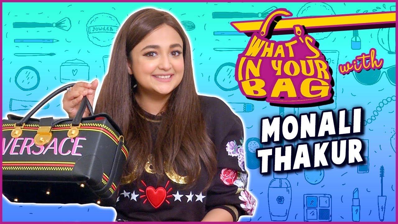 Monali Thakur Handbag Secret Revealed | What’s In Your Bag | TellyMasala