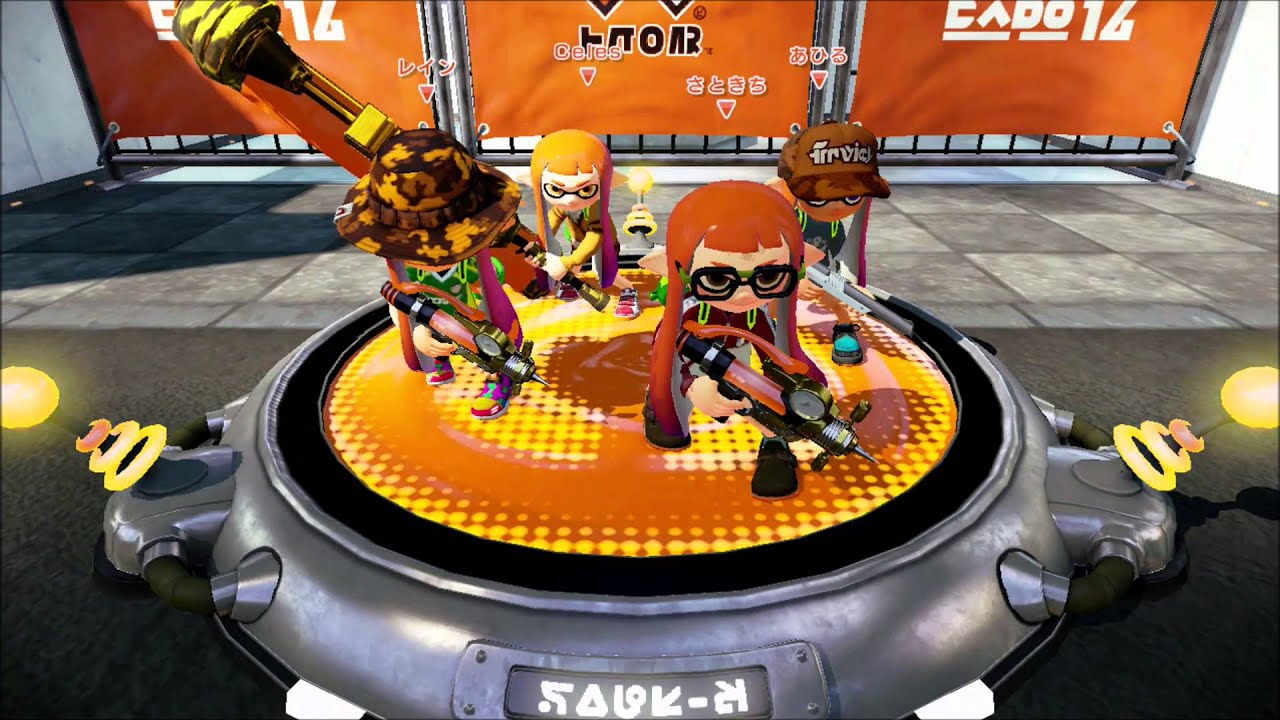 【Splatoon】S+ Turf War Gold Dynamo Roller - Urchin Underpass 4연전