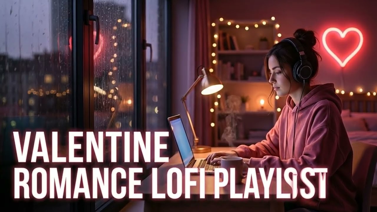 Love & Romance Chillhop Music❤️Chill Valentine Lofi Beats for Focus, Relaxing & Sleep | Playlist #4