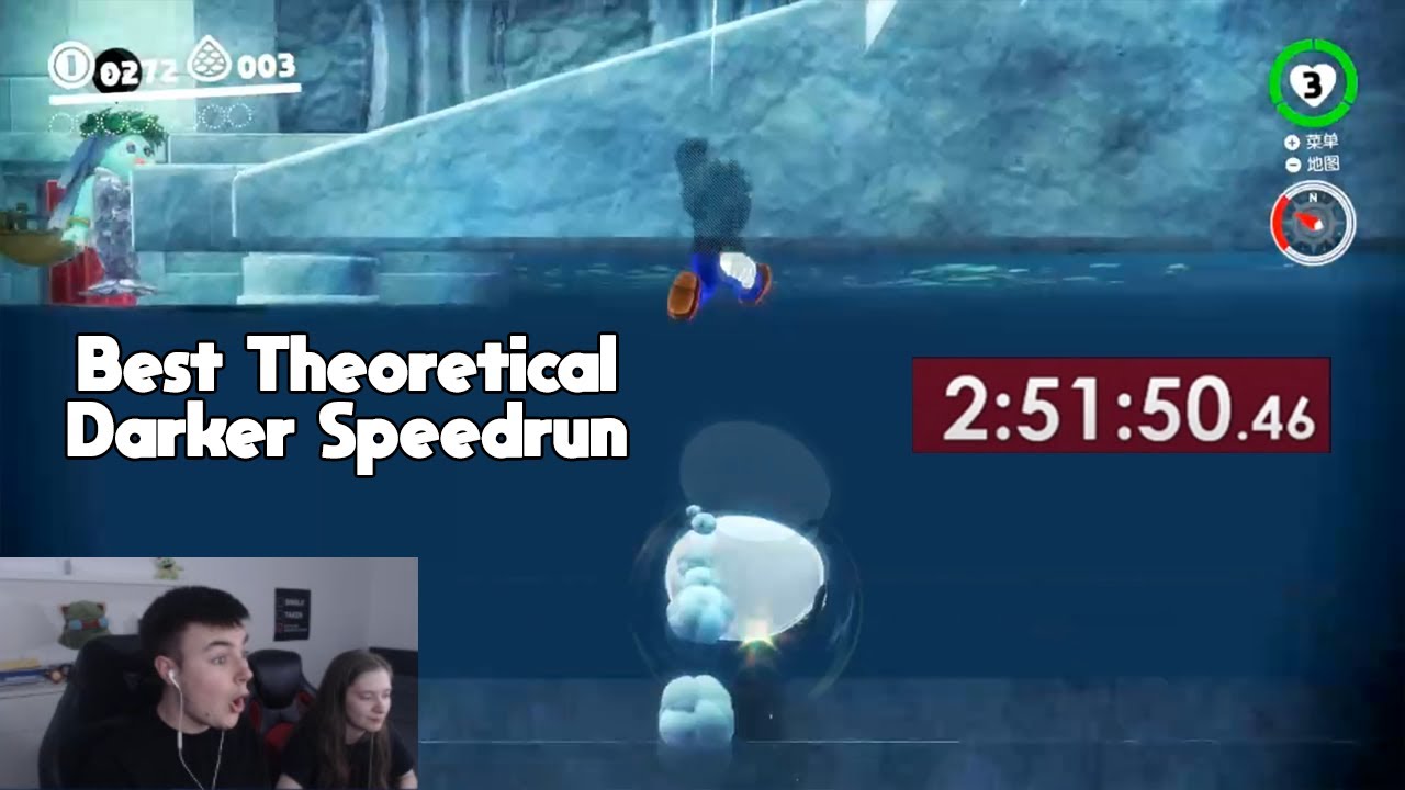 The Best Theoretical Darker Speedrun! - Human TAS Premiere Stream VOD (24/07/2021)