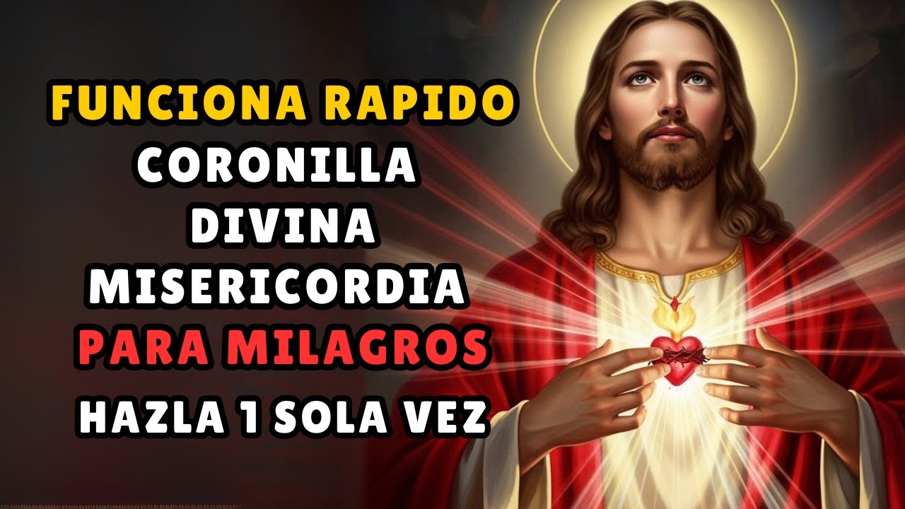 🙏 Coronilla Divina Misericordia para MILAGROS Urgentes 🙏