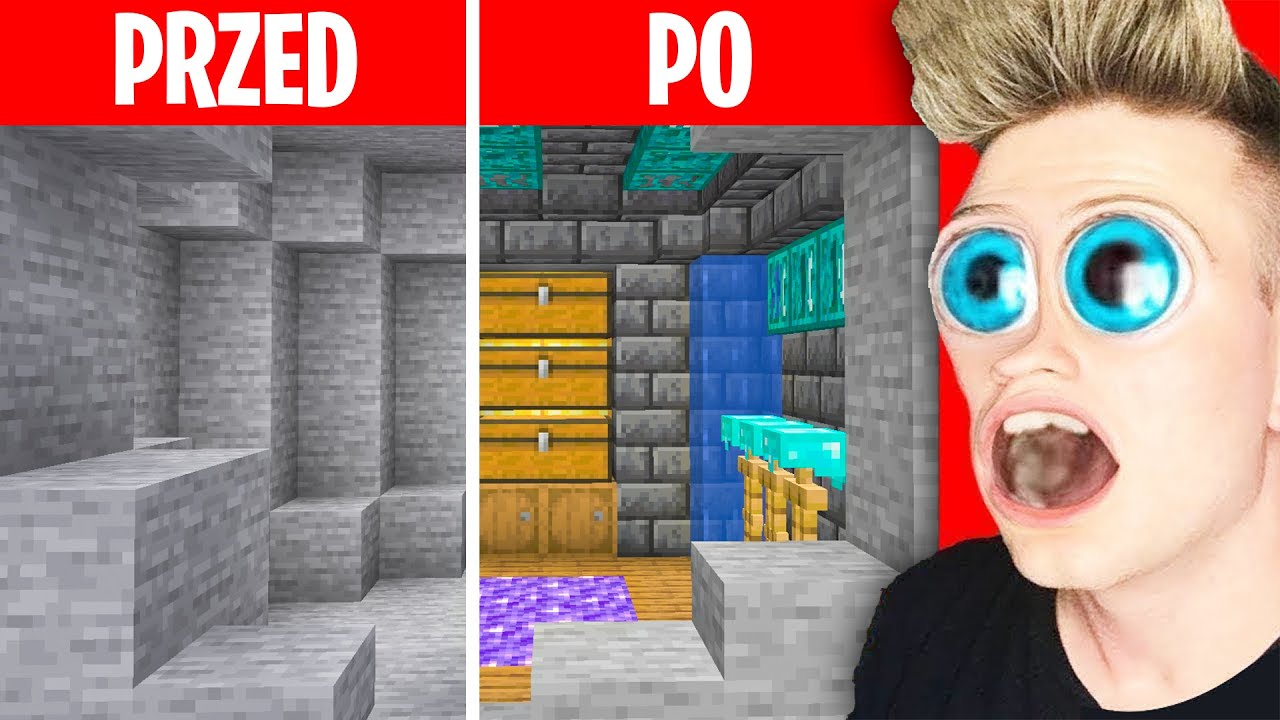 BUDUJE BAZE dla WIDZA w jego JASKINI | Minecraft Extreme