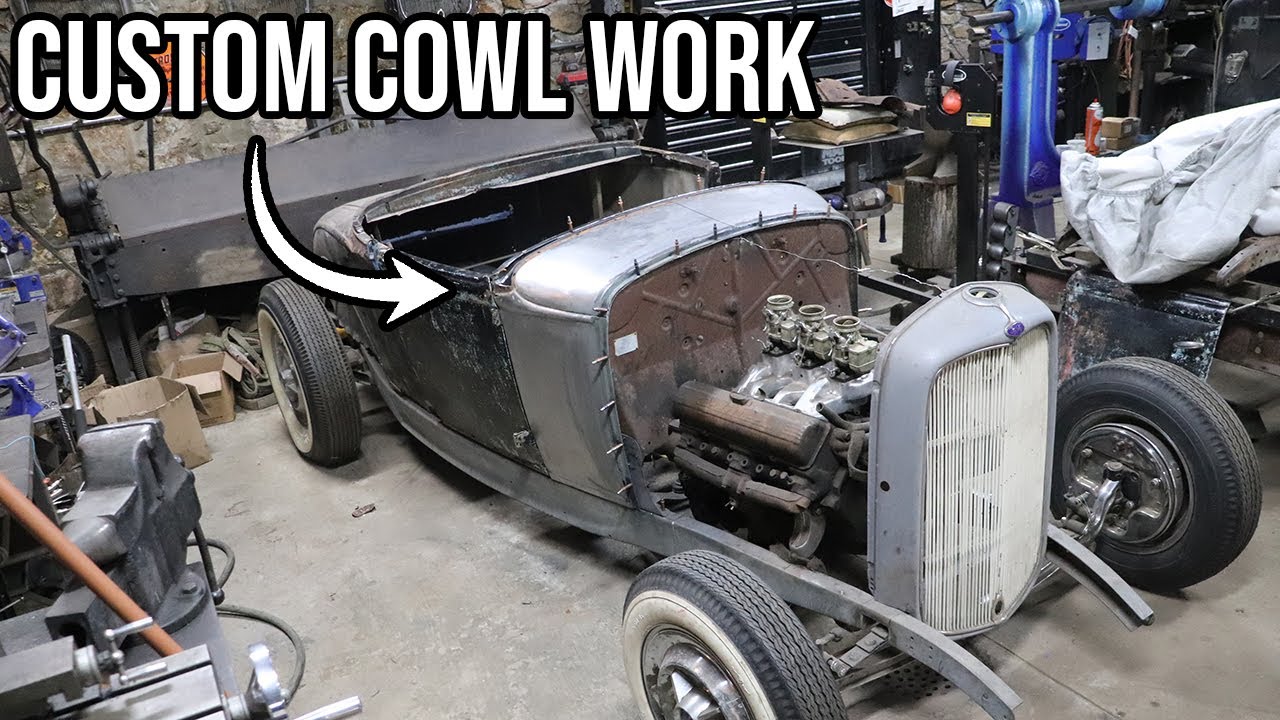 Custom Smooth Cowl Top - 1931 Ford Model A Roadster