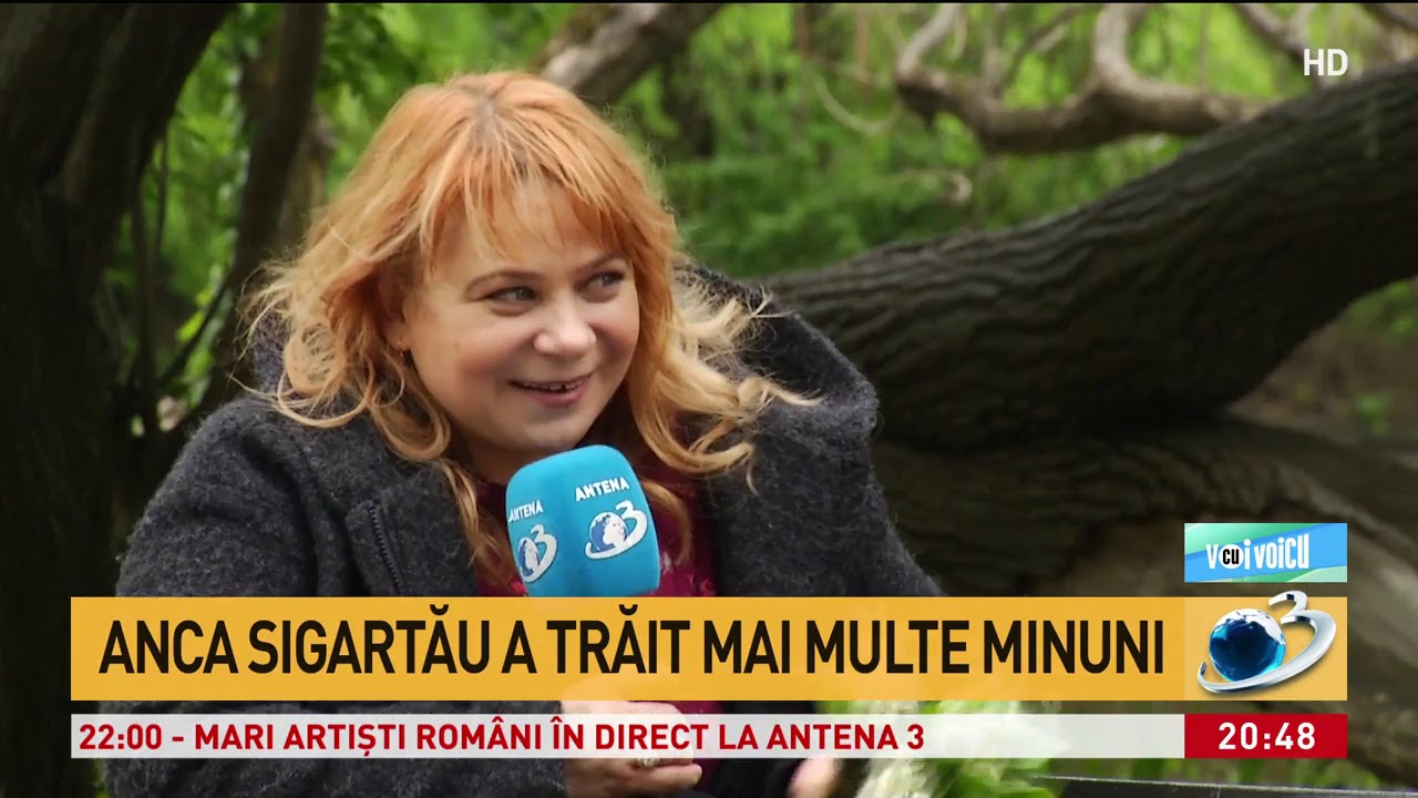 Anca Sigartău: „În sinea mea am știut că Dumnezeu există!”