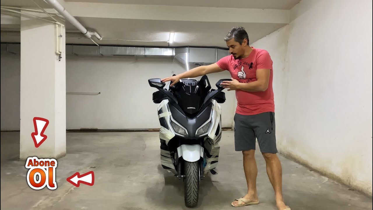HONDA FORZA 250 Yan Ayna Problemi