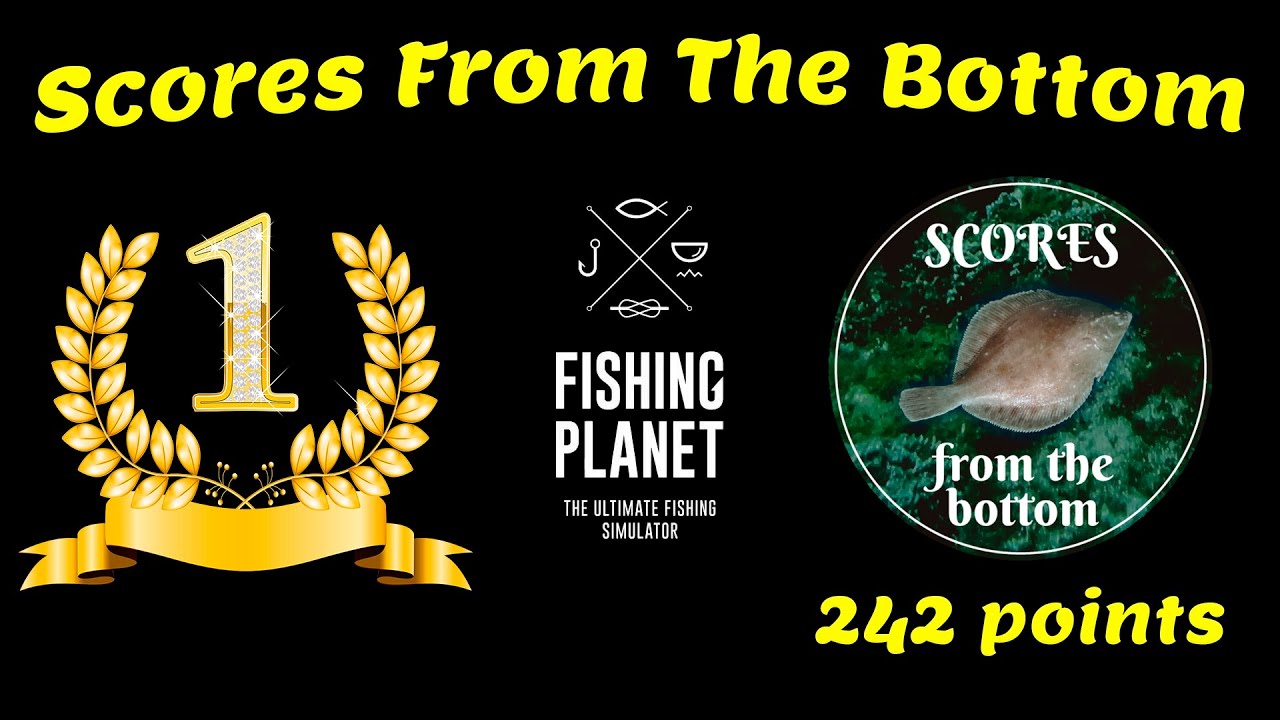 Fishing Planet: Scores From The Bottom. Ghent-Terneuzen Canal(1 place, 242 points, Cloudy 19°C 17°C)
