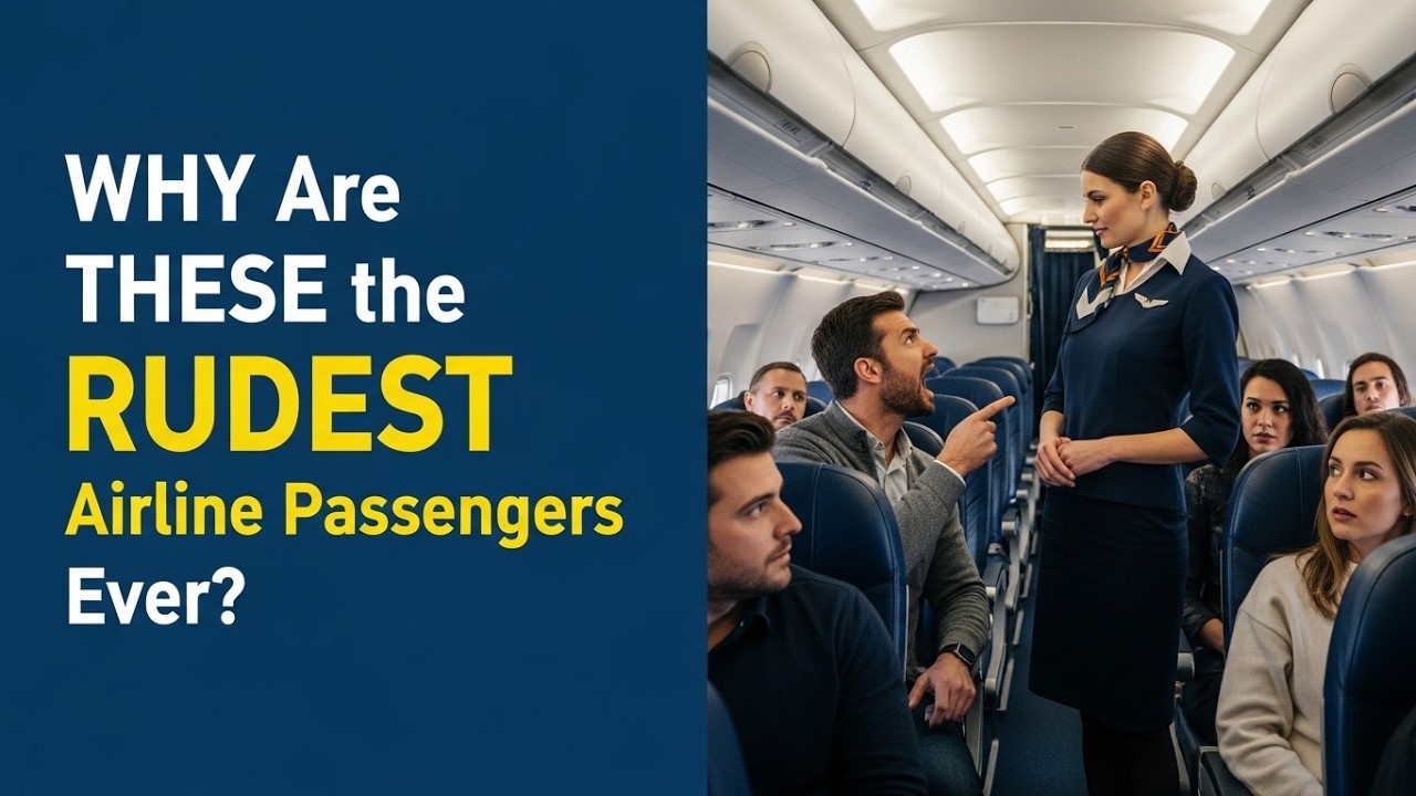 Airline Passenger BEHAVIOR GOES TOO FAR!