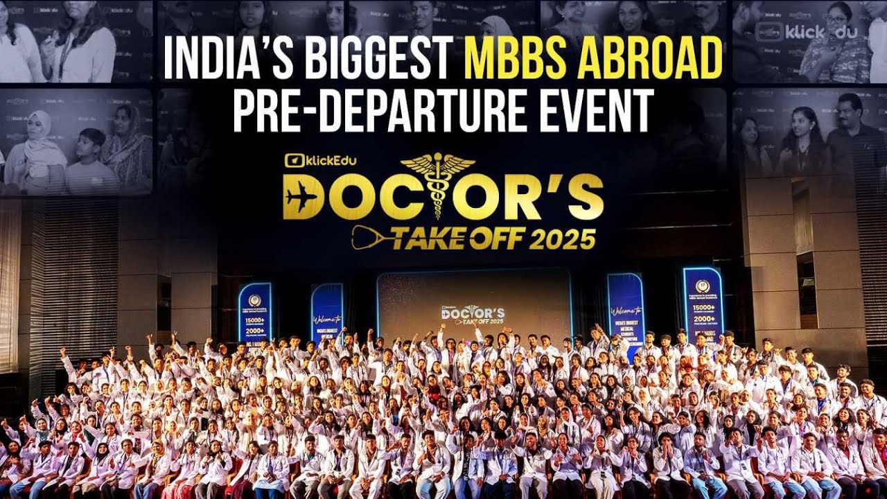 India’s Biggest MBBS Abroad Event with Thousands of Future Doctors | Doctor’s Takeoff 2025