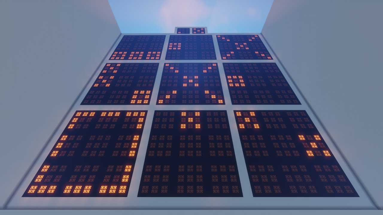 Command Block-less ULTIMATE Tic-Tac-Toe in Minecraft
