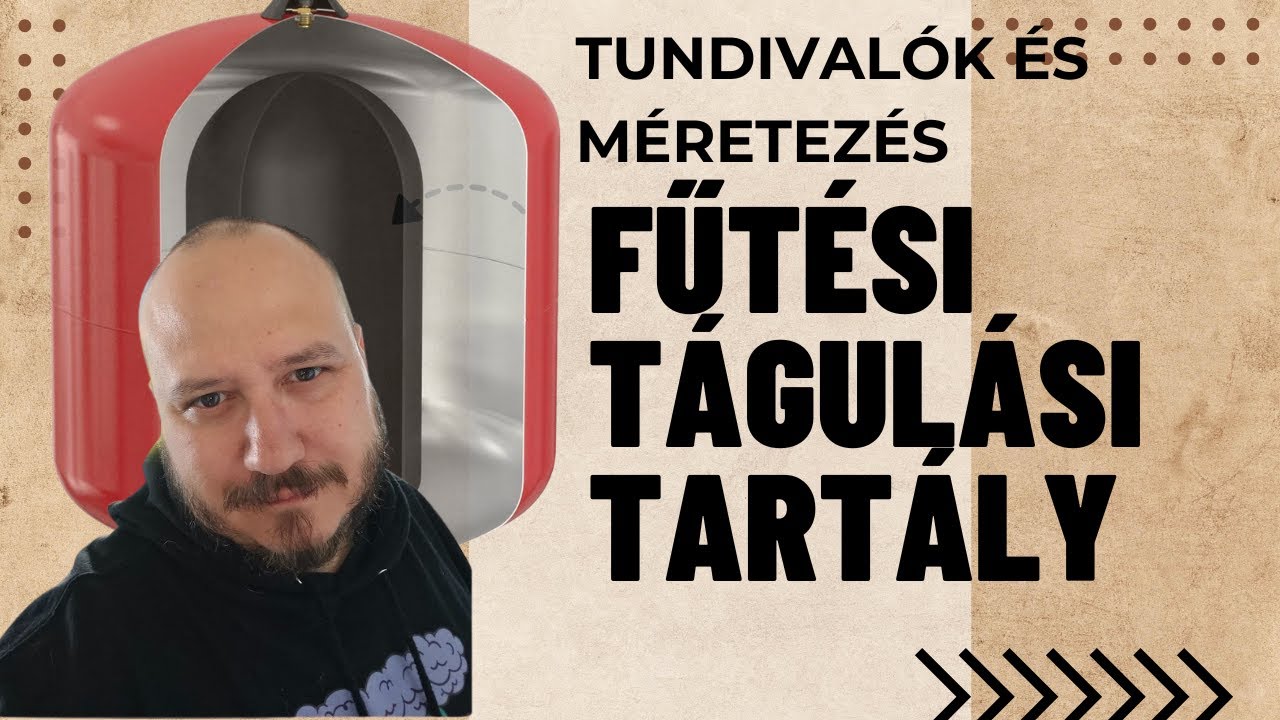 Tágulási tartály - Hogyan hová, miért mekkora? #épületgépészet #Karsai József