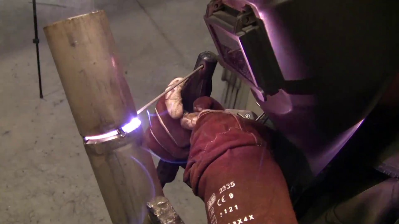 6G Stainless stick welding open root