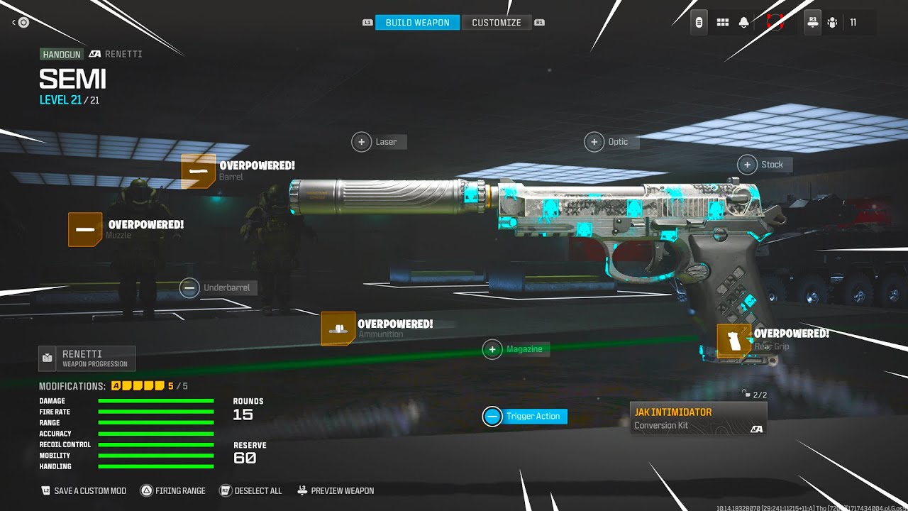 NEW *SEMI AUTO* RENETTI in MW3! (Best Class Setup)