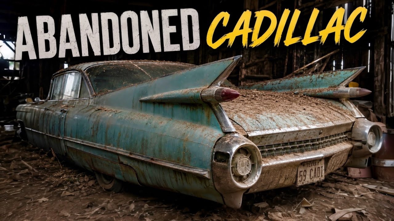 Abandoned 1959 Cadillac Rescued After 40 Years | Turnin Rust