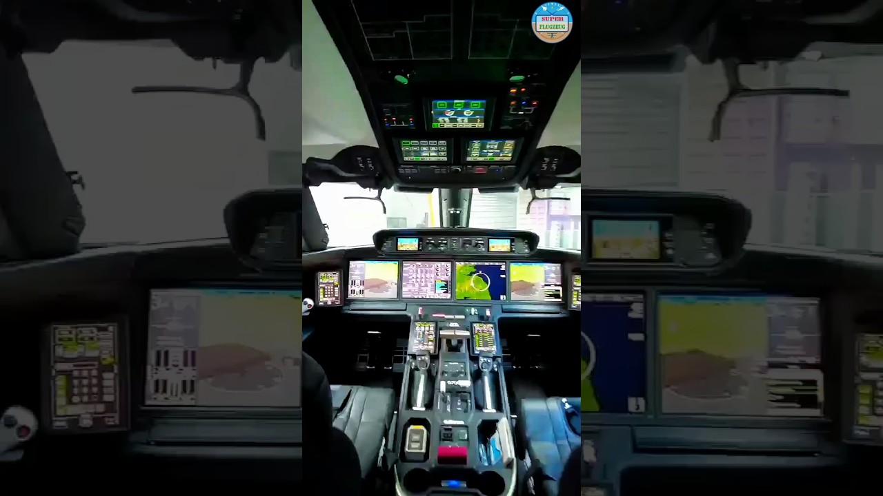 Flight Deck Gulfstream G700 Busiess Jet Aircraft #gulfstream #g700 #businessaircraft