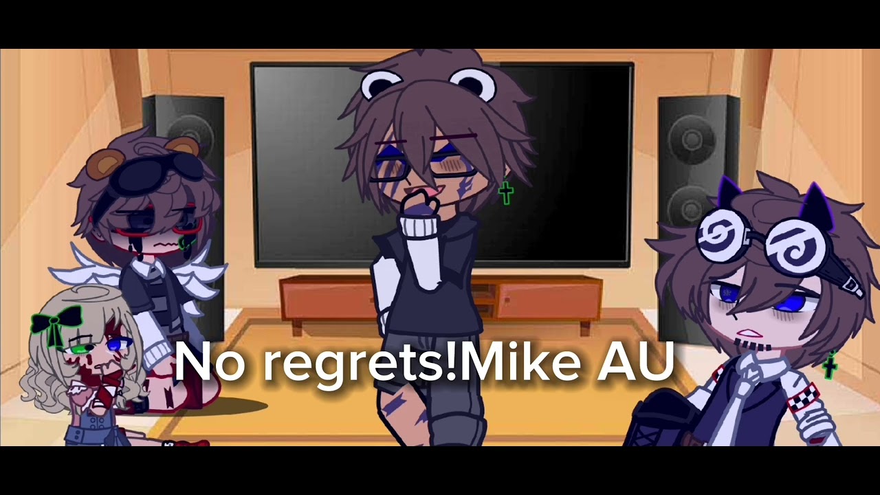 Aftons react to Michael's AUs//cringe//lazy//no thumbnail//new intro?!//read desc