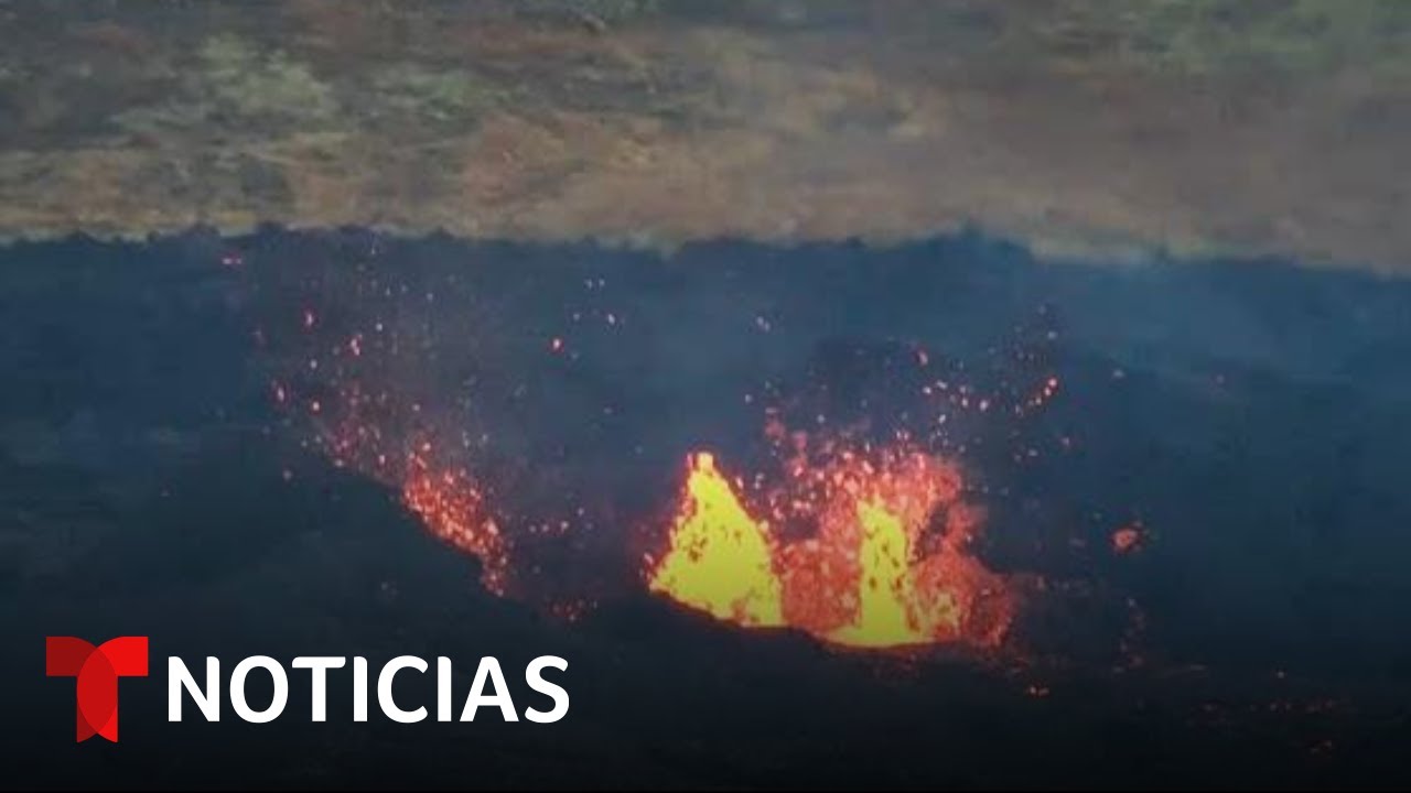 Un volcán entra en erupción en el sureste de Islandia