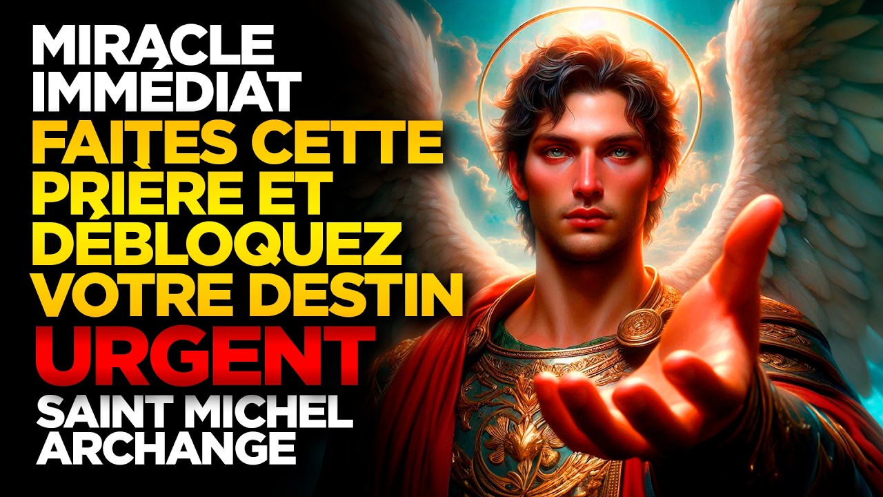SAINT MICHEL ARCHANGE | MIRACLE IMMÉDIAT : FAITES CETTE PRIÈRE ET DÉBLOQUEZ VOTRE DESTIN