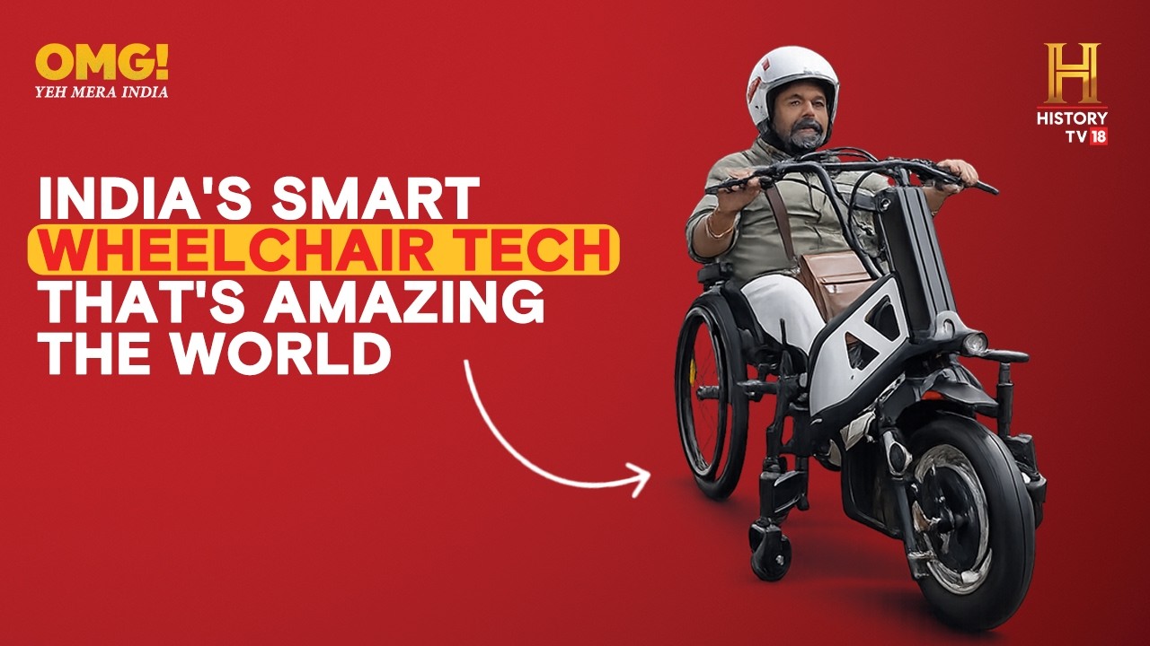 This invention can turn any wheelchair into a motorised one! #OMGIndia S08E04 Story 2