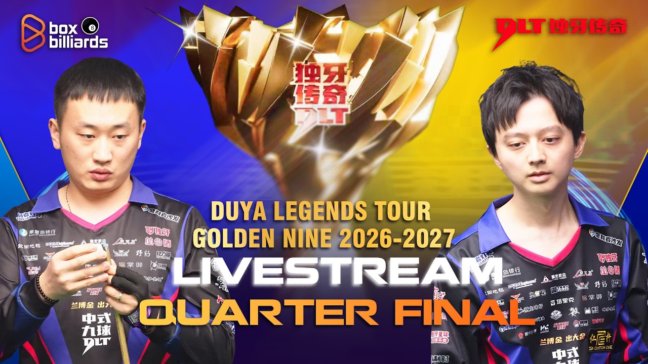 Trực Tiếp 2 | Tứ Kết | Ko Ping Chung vs Niu Zhuang | Duya Legends Golden Nine Masters