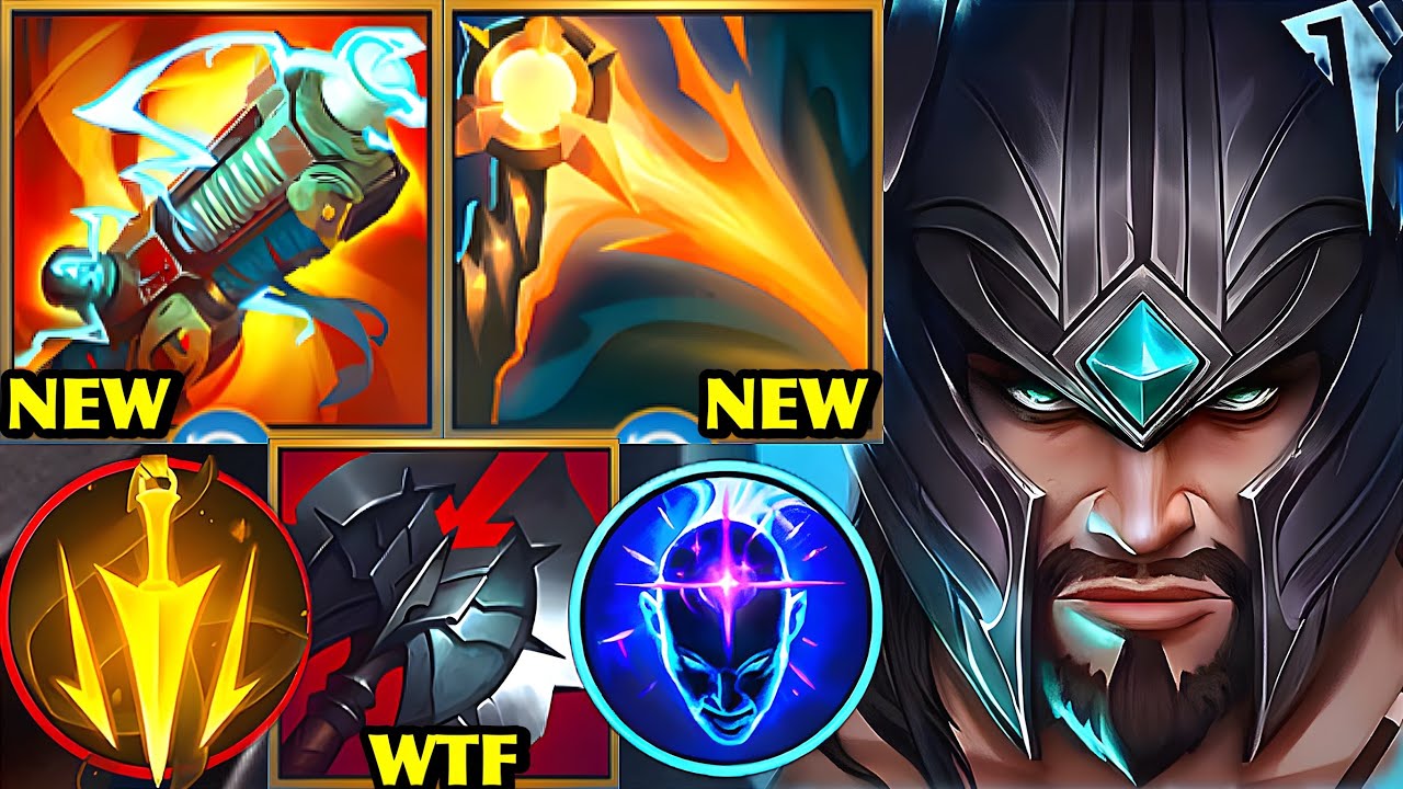 Wild Rift China Tryndamere Top | NEW Magnetic Blaster × Essence Reaver TRYNDAMERE Build & Runes