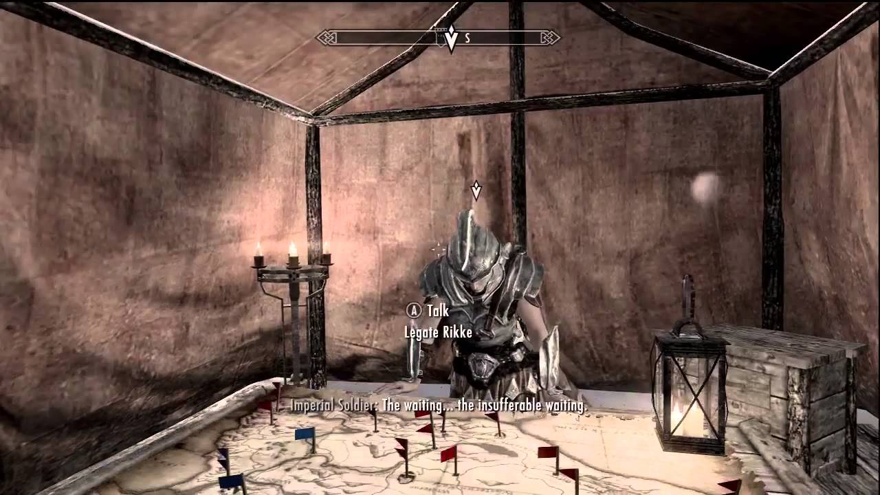 Skyrim: Legate Rikke bugfix