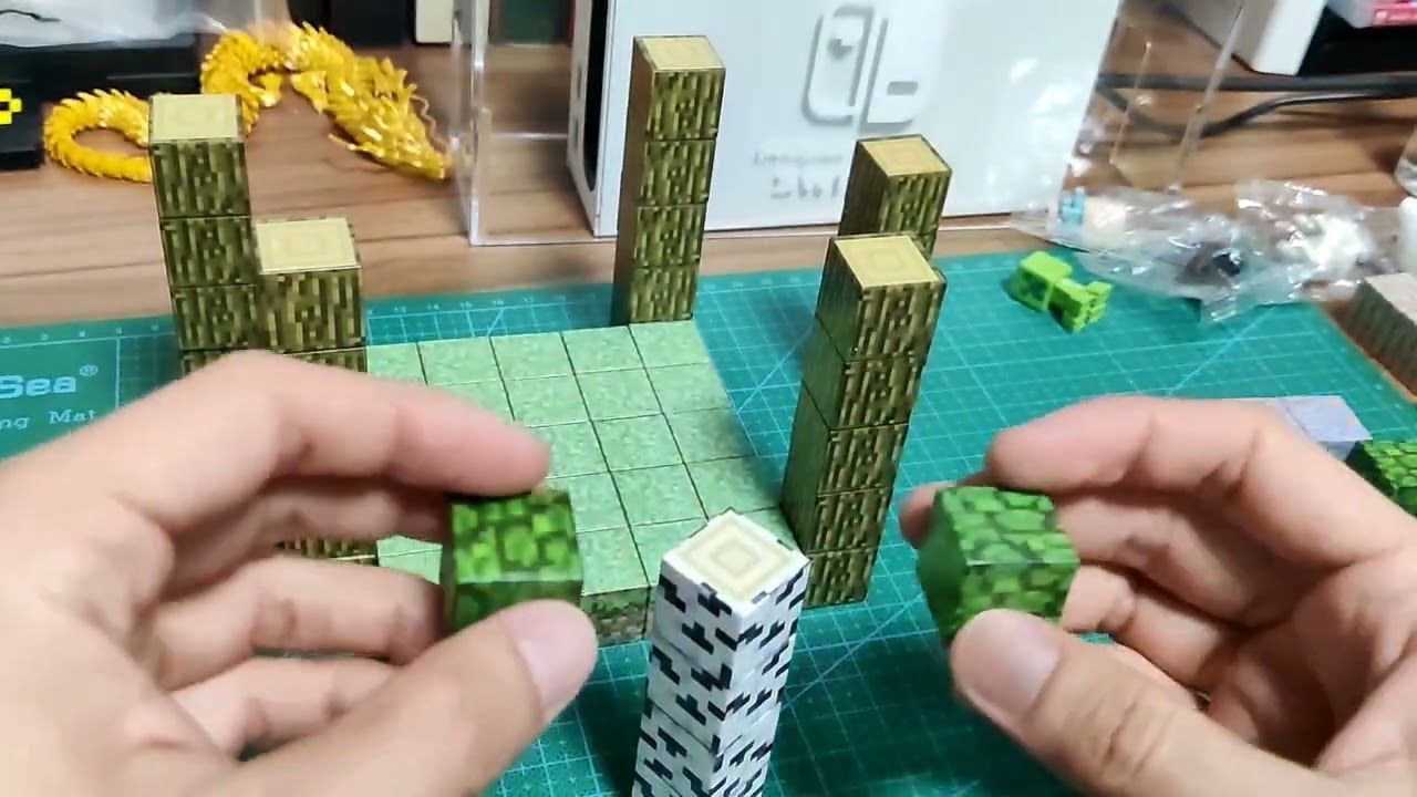 我的世界磁力方块积木玩具